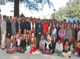 panchayat pradhan with CM panchayat pradhan with CM